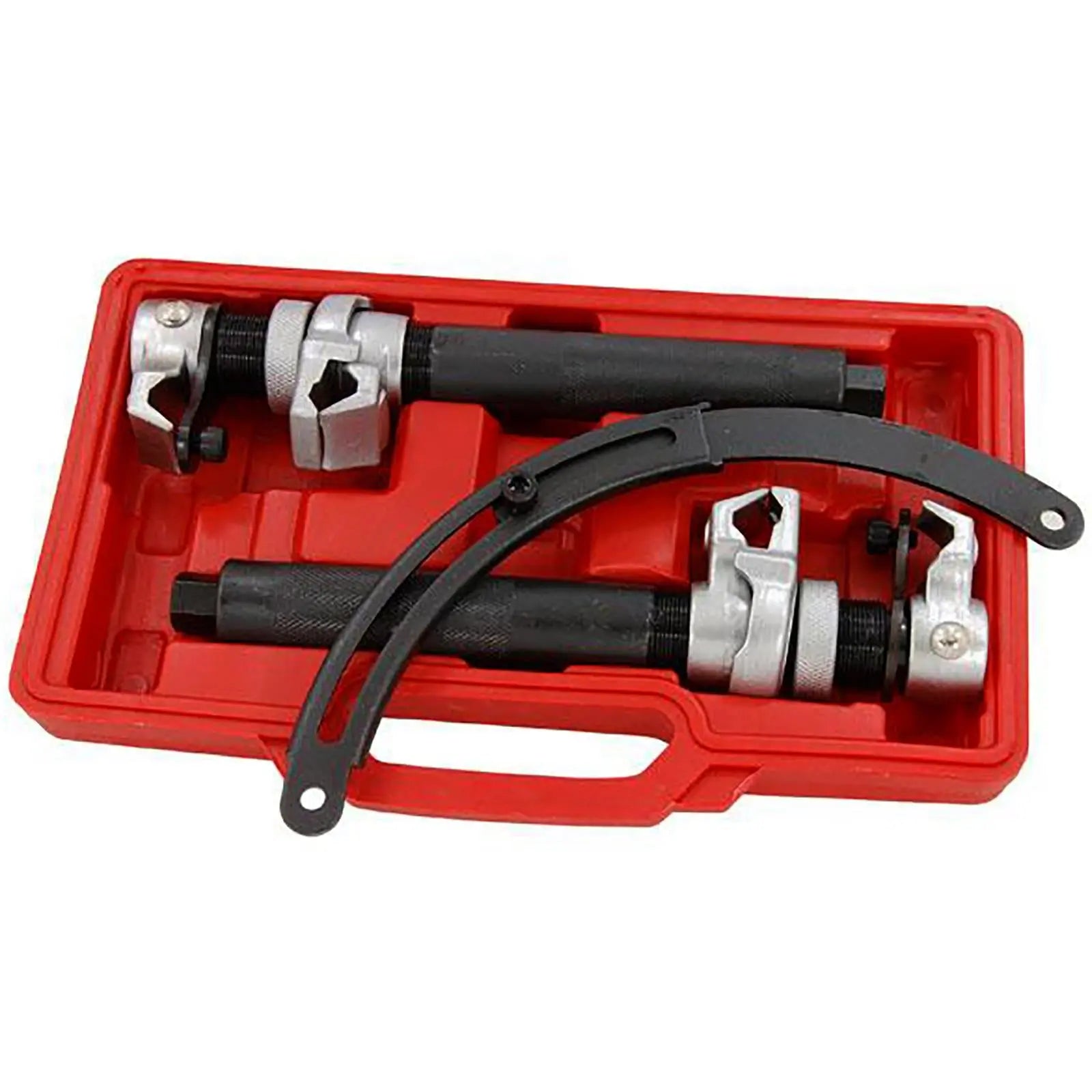 Neilsen Coil Spring Compressor Heavy Duty Jaws & Holder Adjustable Safeguard  White Rose Tools