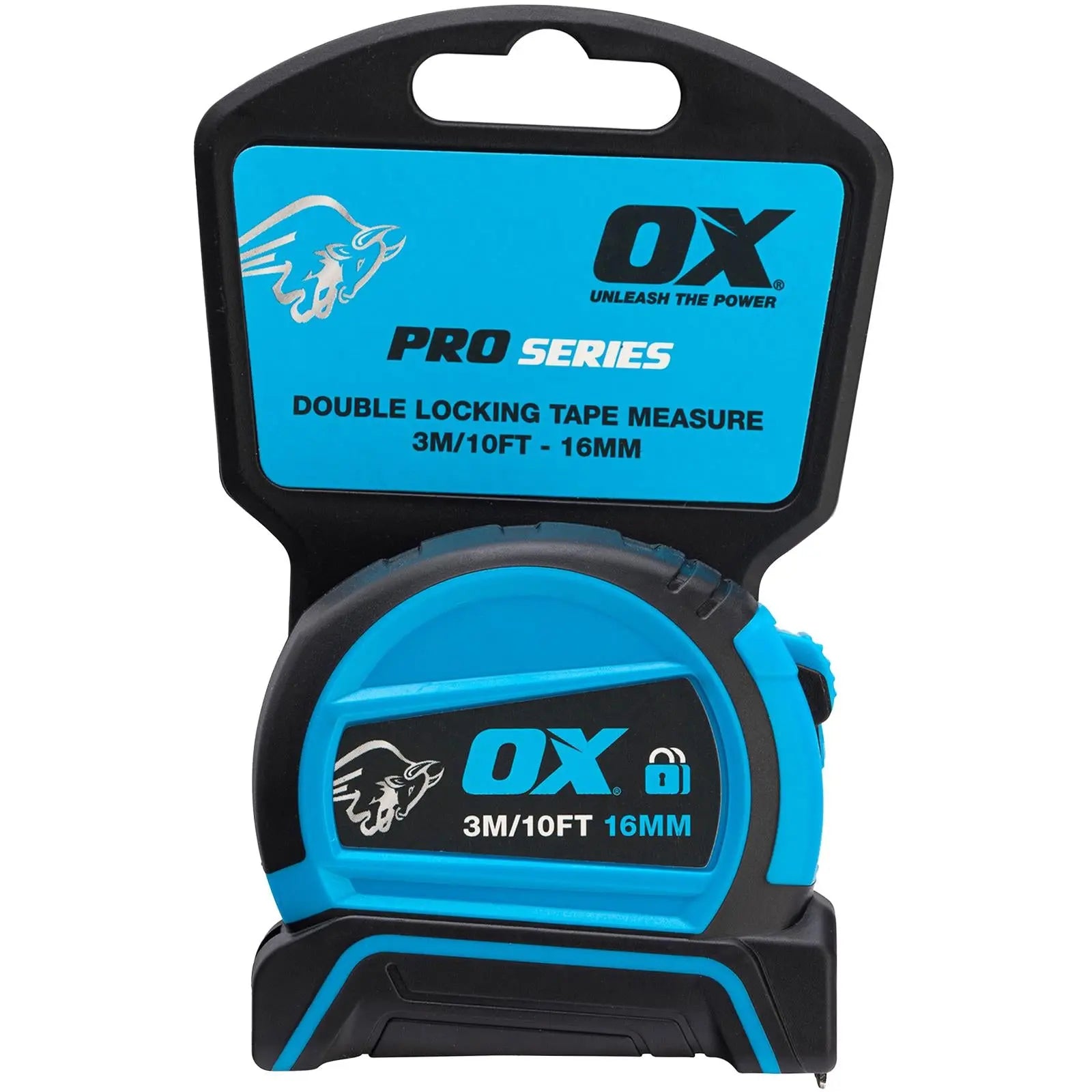 OX Tools Pro Dual Auto Lock Tape Measure 3m 