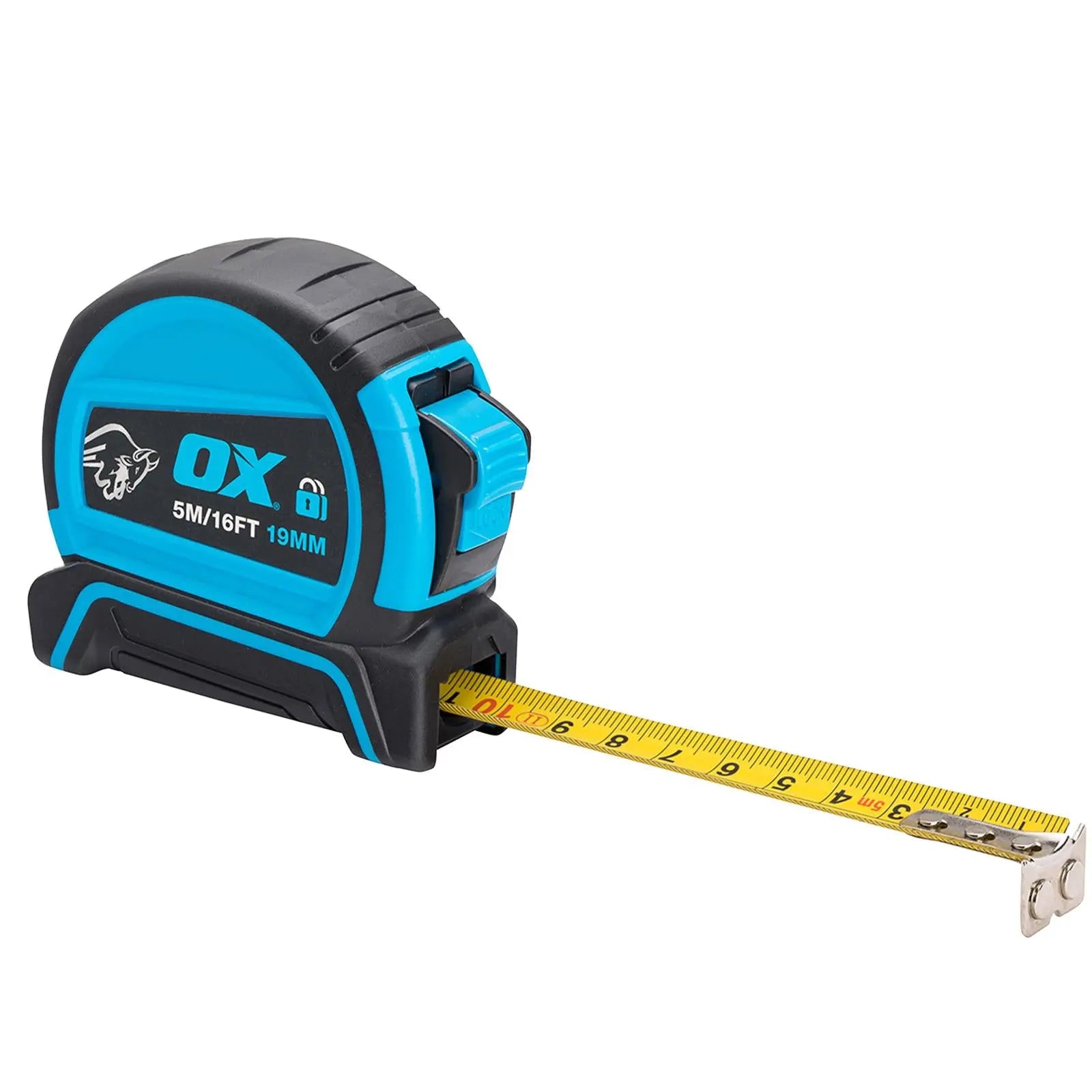 OX Tools Pro Dual Auto Lock Tape Measure 5m 