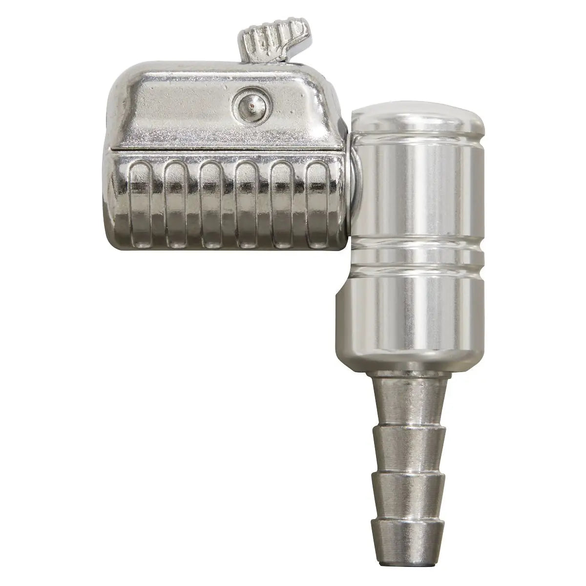 PCL 90° Angled Swivel Tyre Inflator Clip-On Connector 8mm Bore 