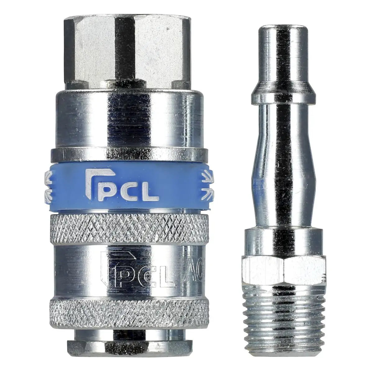 PCL Air Tool Coupling Kit 2pc 1/4"BSP 