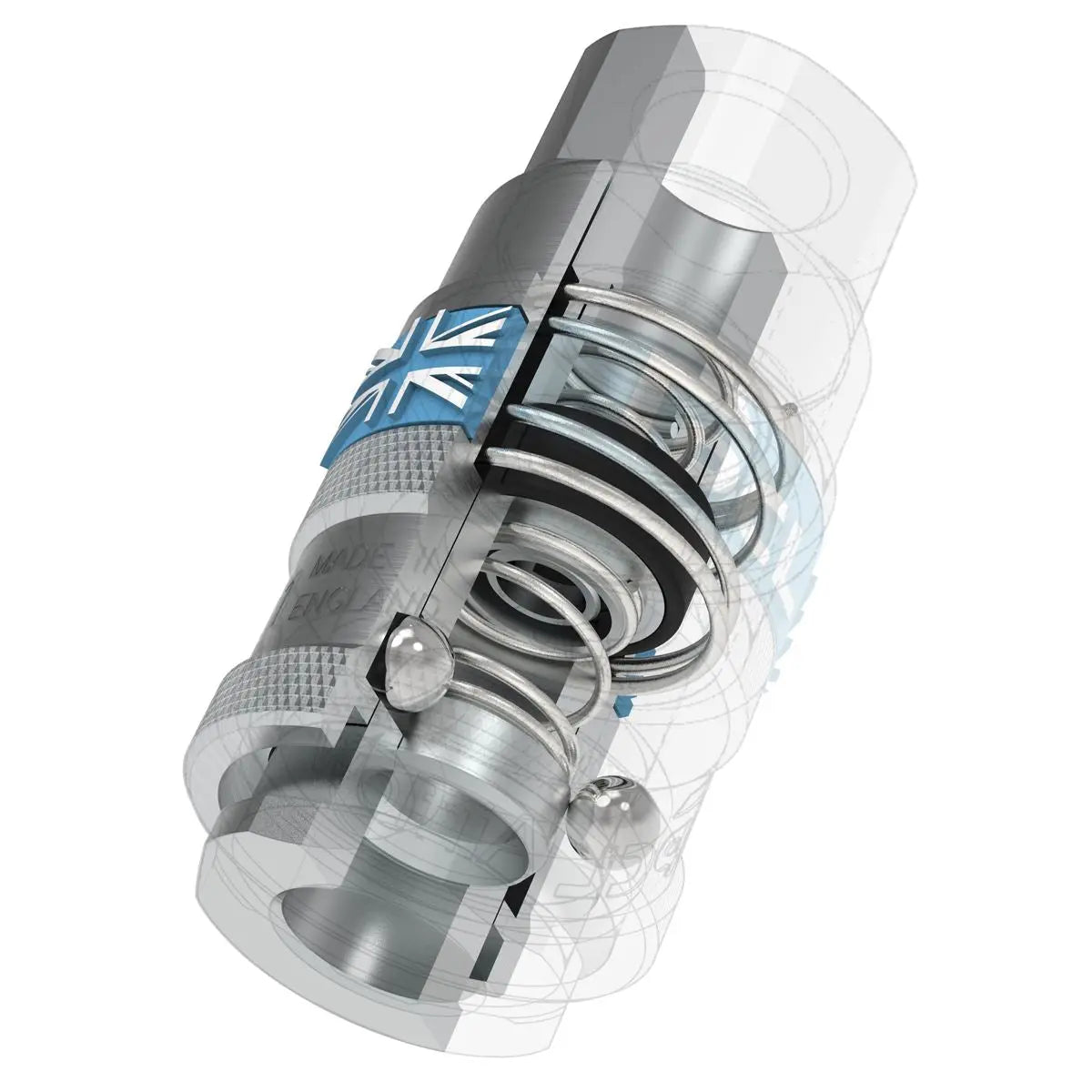 PCL Air Tool Coupling Kit 3pc 1/4"BSP 