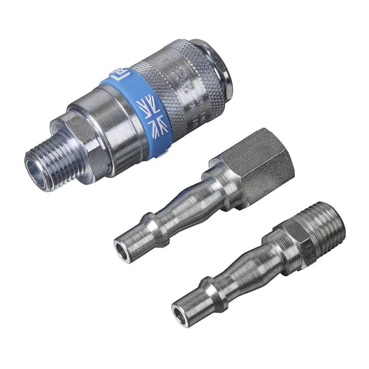 PCL Air Tool Coupling Kit 3pc 1/4"BSP 