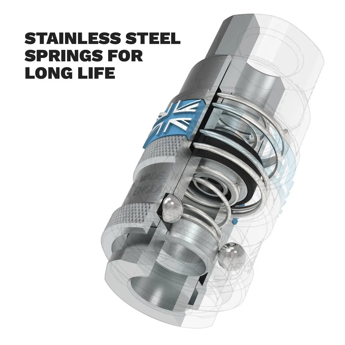 PCL Coupling Body Male 1/2"BSPT 