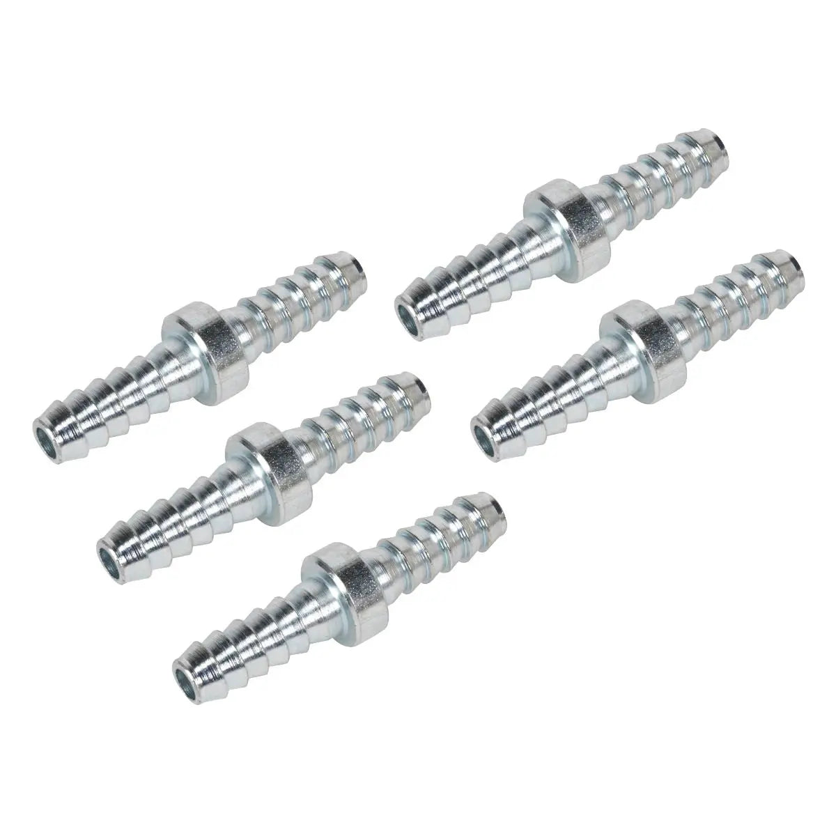 PCL Double End Hose Connector 1/4" Hose Pack of 5 