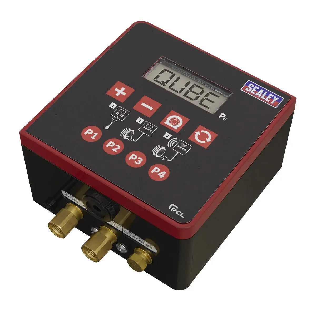 PCL Qube Digital Tyre Inflator Professional with OPS & Nitrogen Purge 