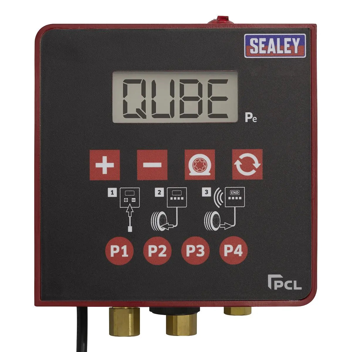 PCL Qube Digital Tyre Inflator Professional with OPS & Nitrogen Purge 