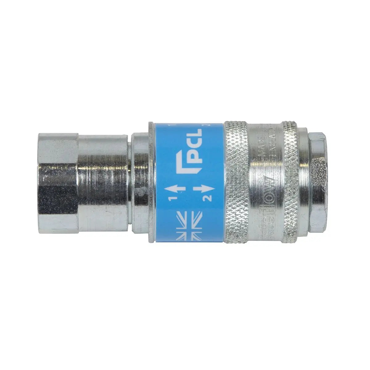 PCL Safeflow Safety Coupling Body Female 1/2"BSP  White Rose Tools