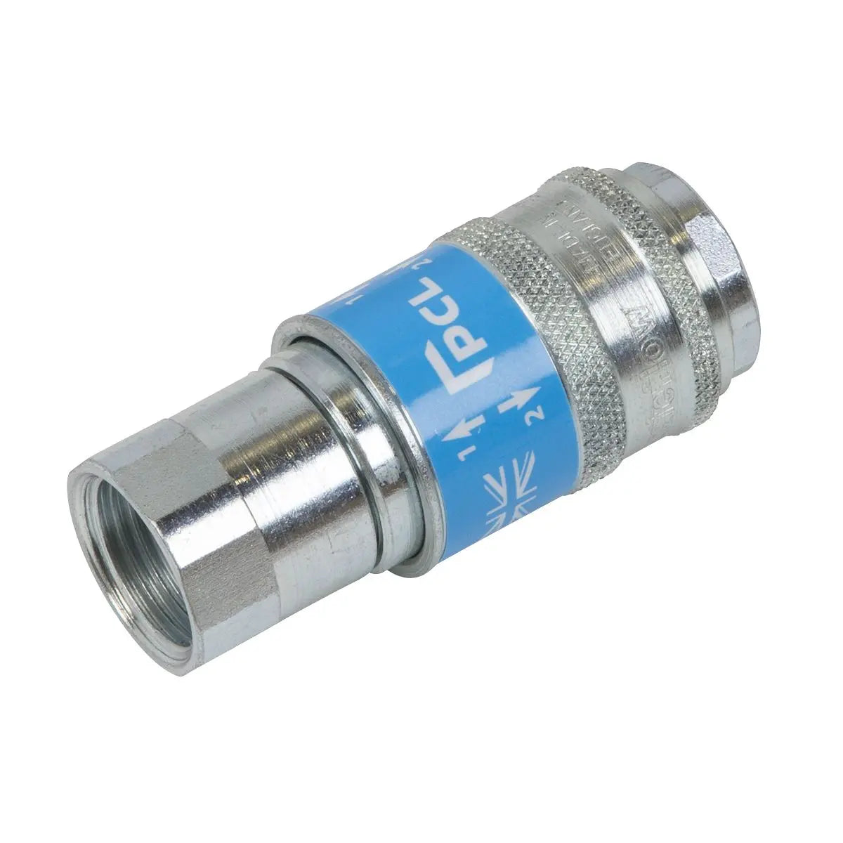 PCL Safeflow Safety Coupling Body Female 1/2"BSP  White Rose Tools