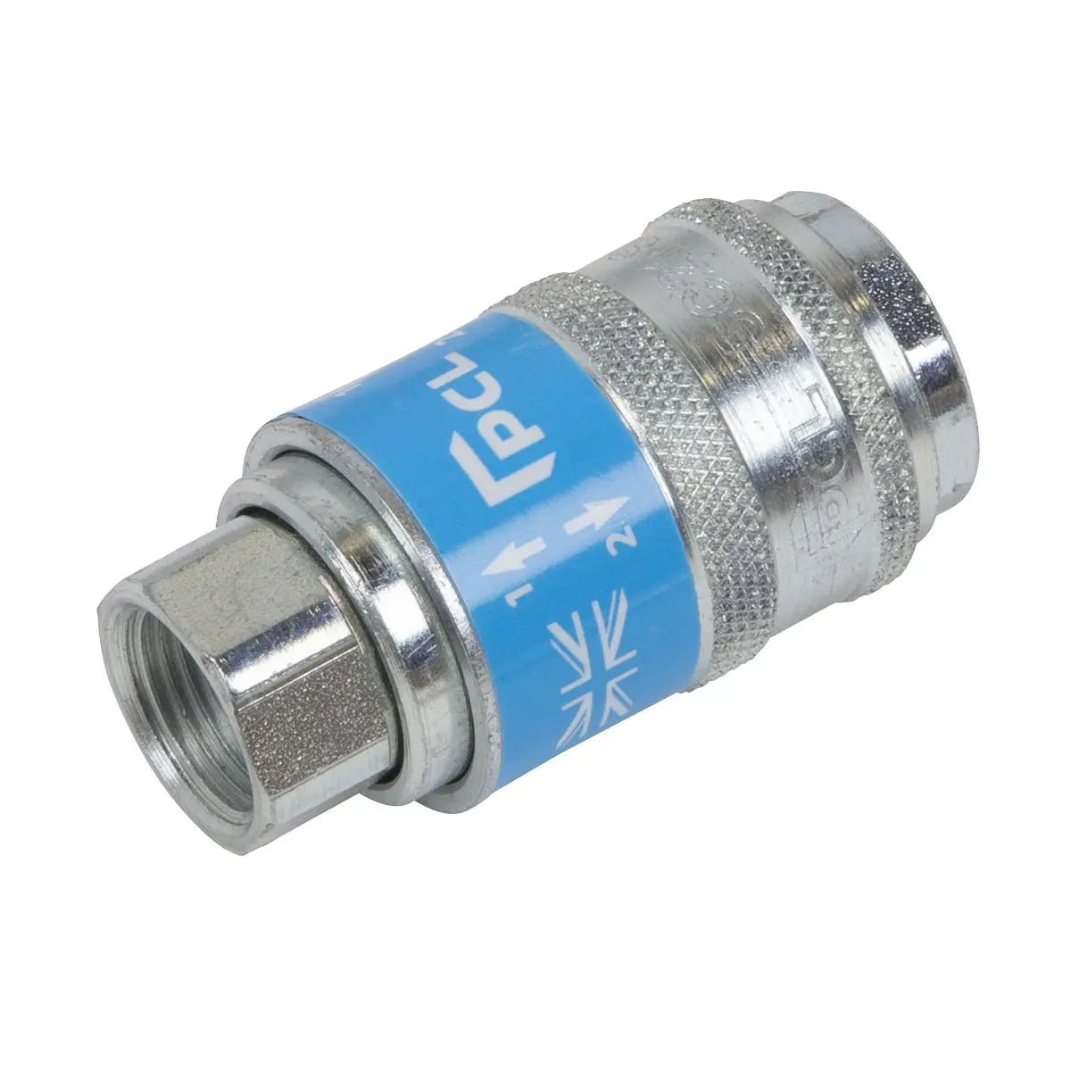 PCL Safeflow Safety Coupling Body Female 3/8"BSP  White Rose Tools