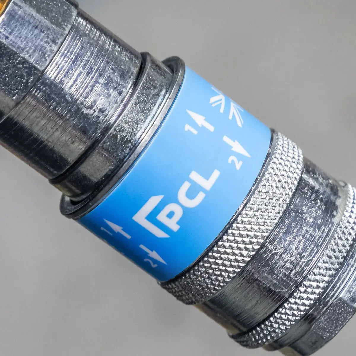 PCL Safeflow Safety Coupling Body Male 1/2"BSPT  White Rose Tools