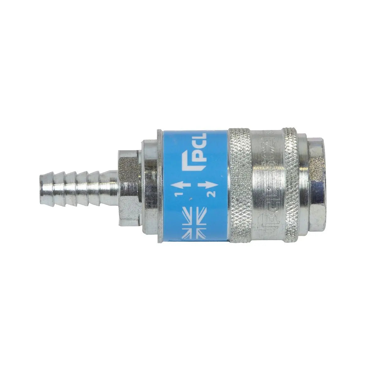 PCL Safeflow Safety Coupling Body Tailpiece for Ø5/16" Hose  White Rose Tools