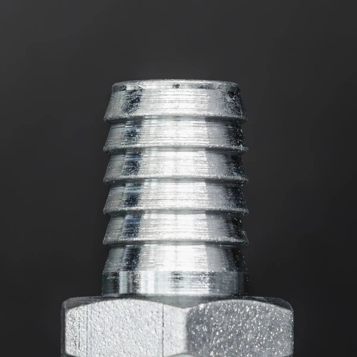 PCL Screwed Tailpiece Male 1/2"BSPT - Ø1/2" Hose - Pack of 2  White Rose Tools