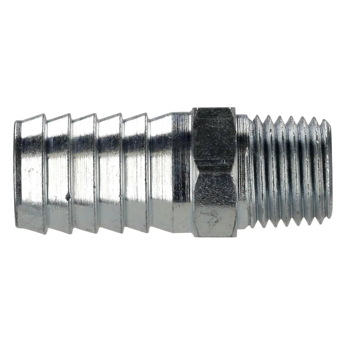 PCL Screwed Tailpiece Male 1/4"BSPT - 1/2" Hose Pack of 5 