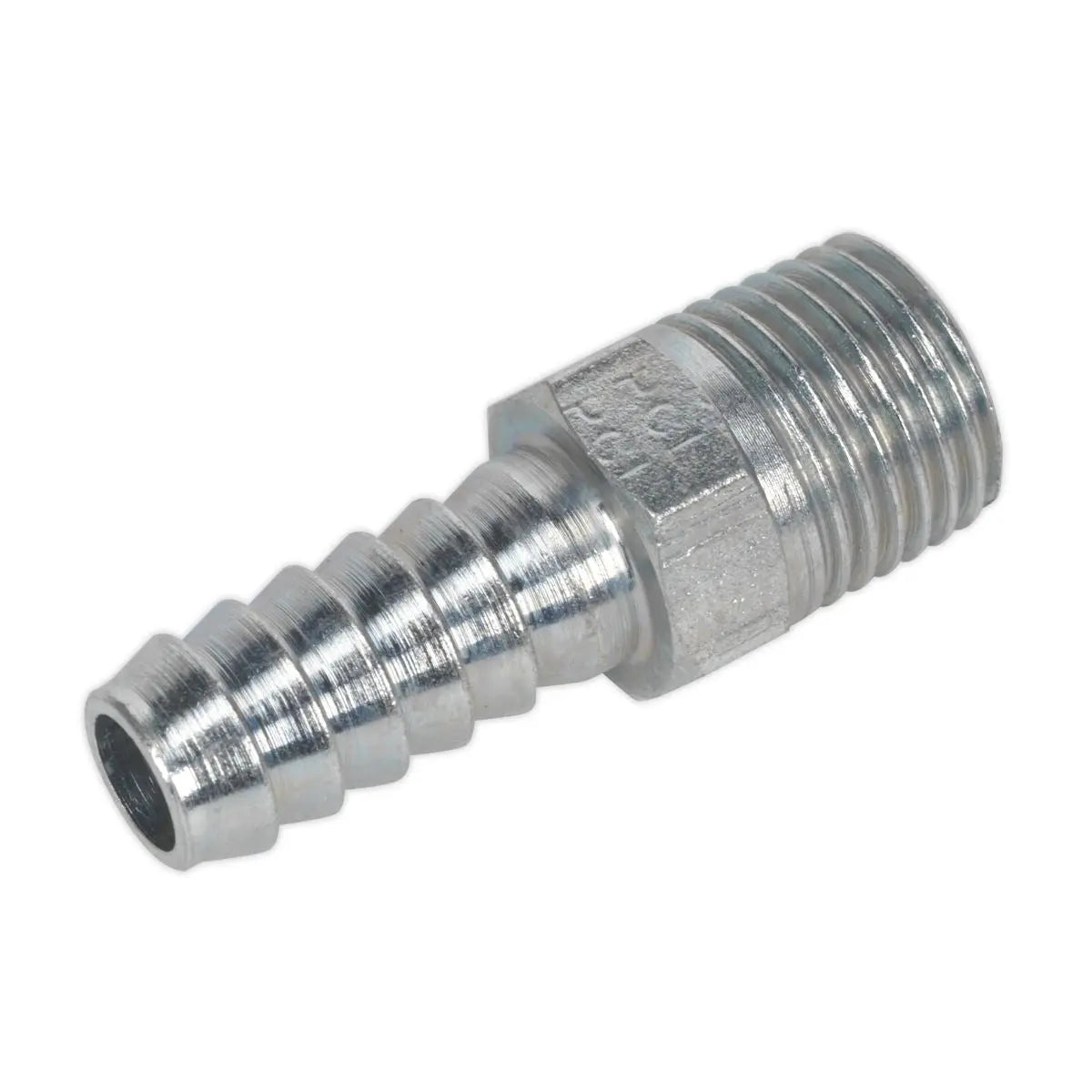 PCL Screwed Tailpiece Male 1/4"BSPT - 5/16" Hose Pack of 5 