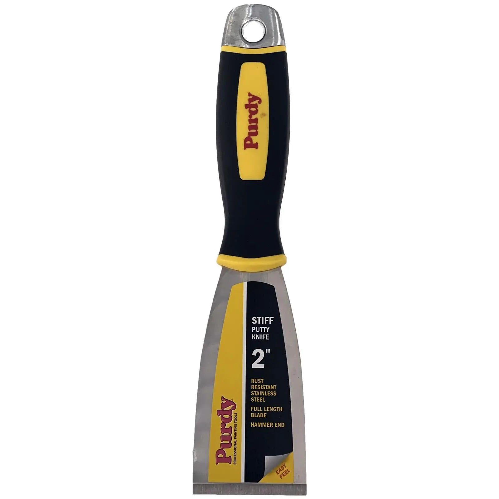 Purdy Premium Stiff Chisel Putty Knife 50mm 2" Scraper Stainless Steel Blade 