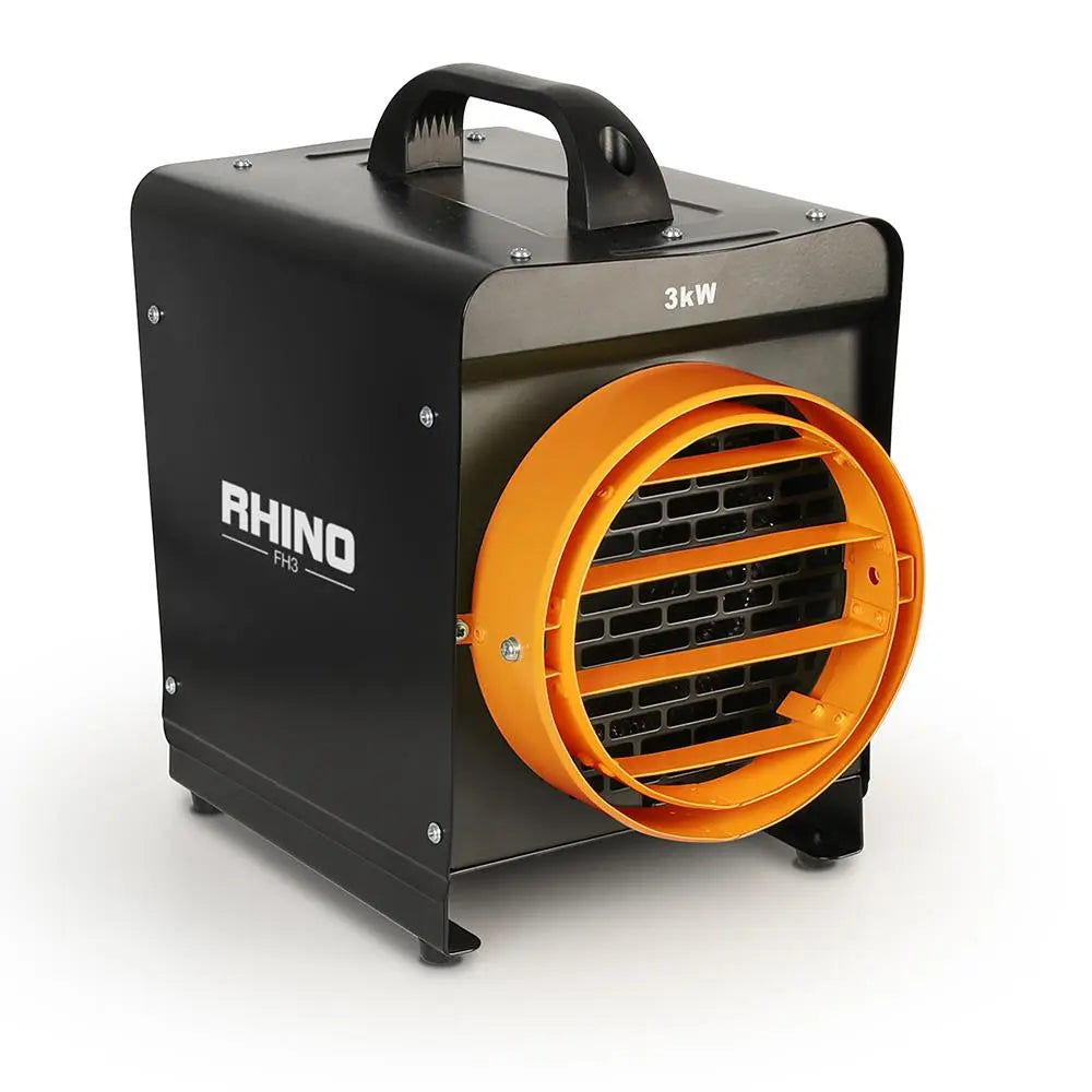 Rhino 2.8kW FH3 Fan Heater 110V H02075  White Rose Tools