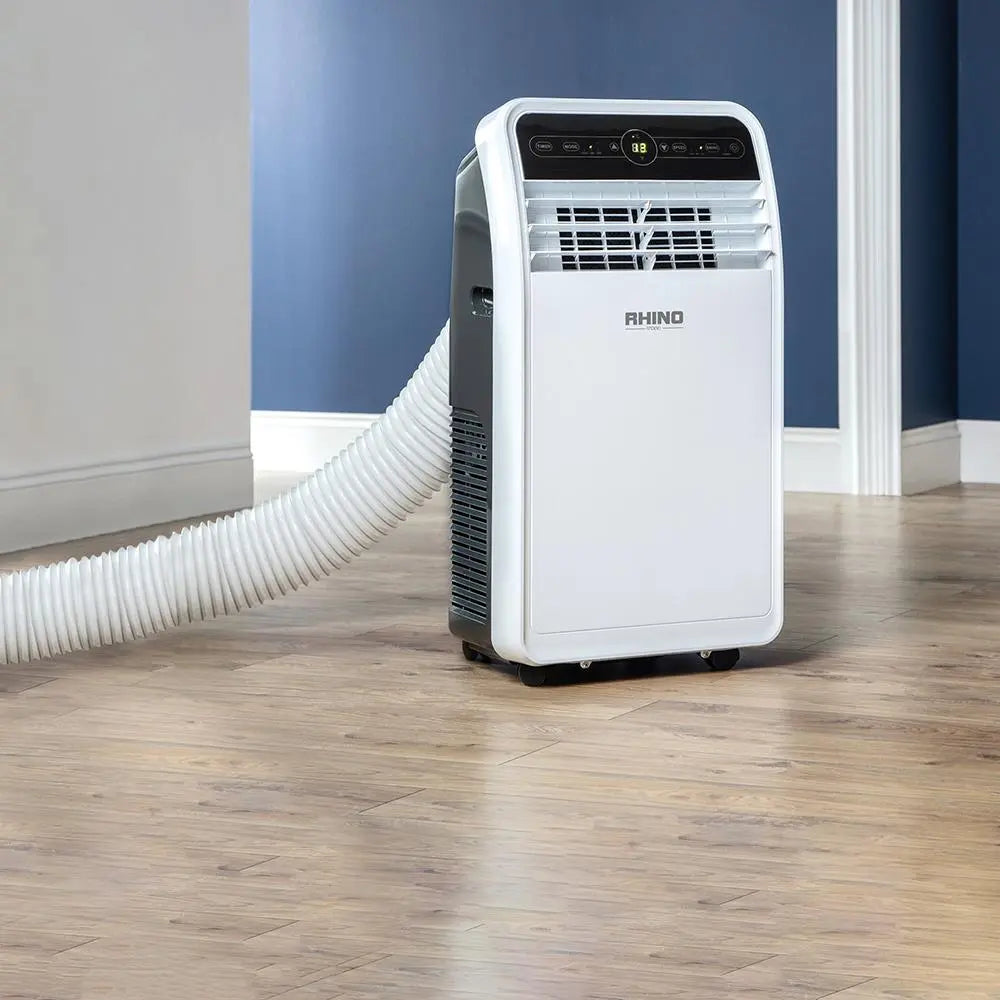 Rhino AC12000 Portable Air Conditioning Unit 230V H03621  White Rose Tools