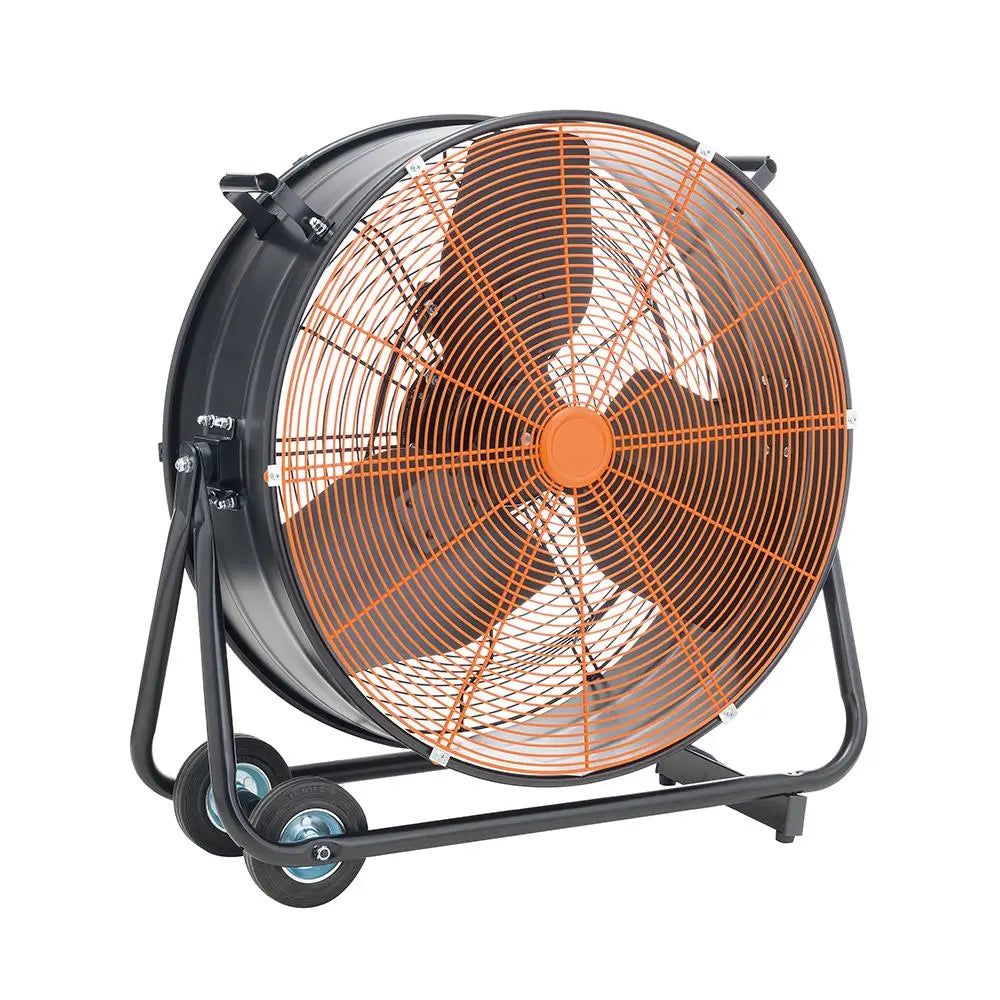 Rhino DF24 330W Drum Fan 24" 230V H029402  White Rose Tools