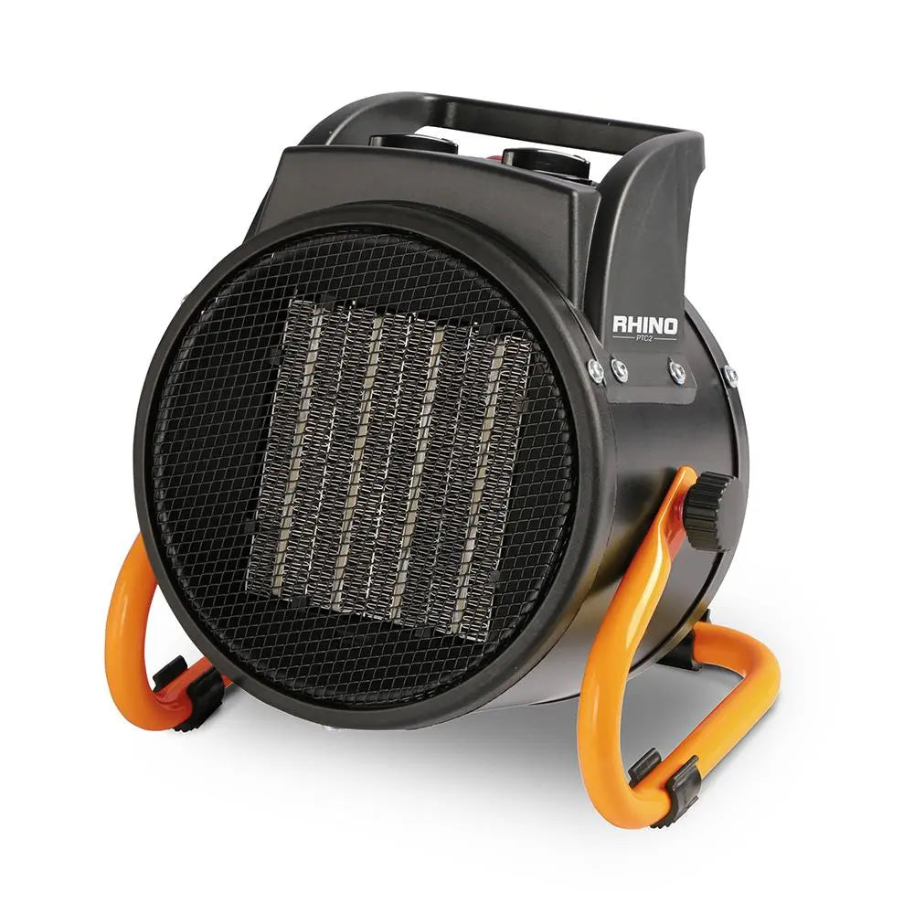 Rhino PTC3 3kW Fan Heater 230V H02077  White Rose Tools