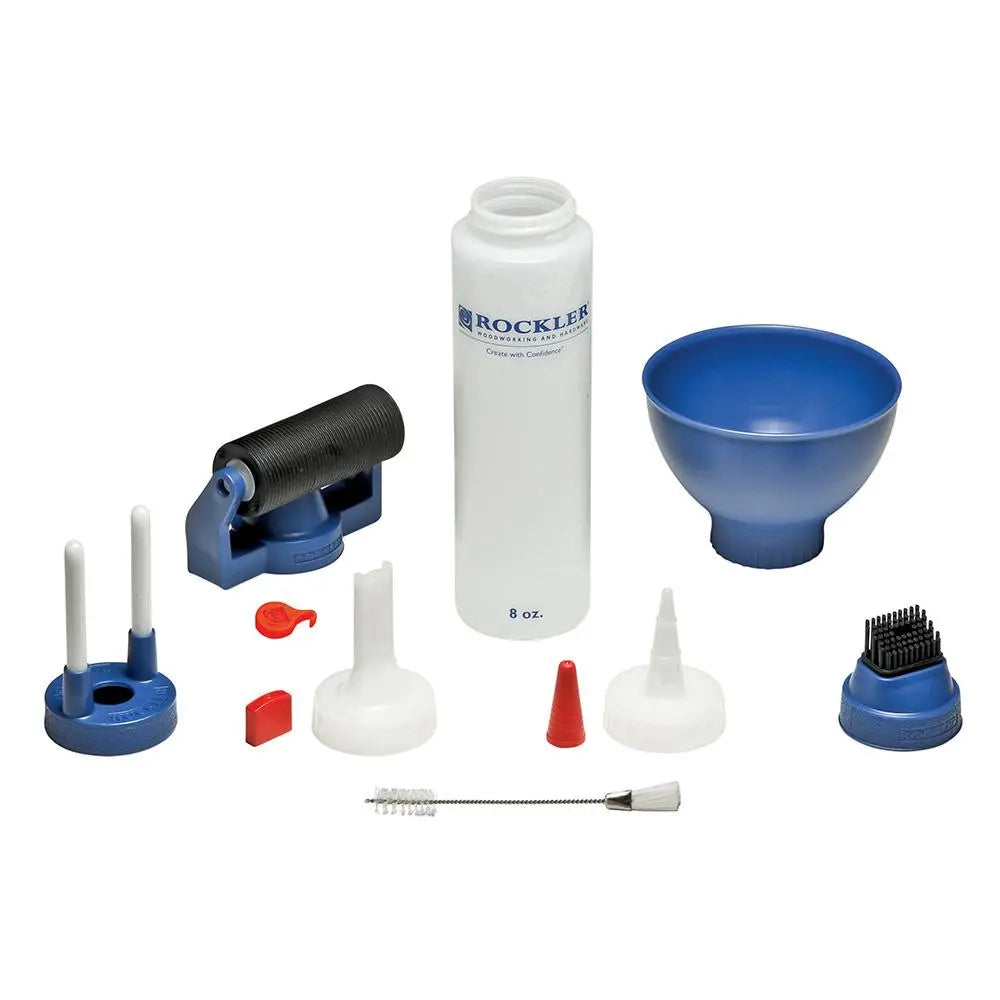 Rockler Glue Application Set 8pce 458708  White Rose Tools
