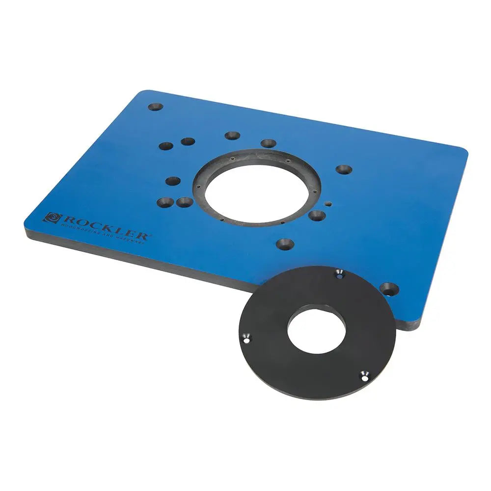 Rockler Phenolic Router Plate for Triton Routers 8-1/4 x 11-3/4" 893608  White Rose Tools