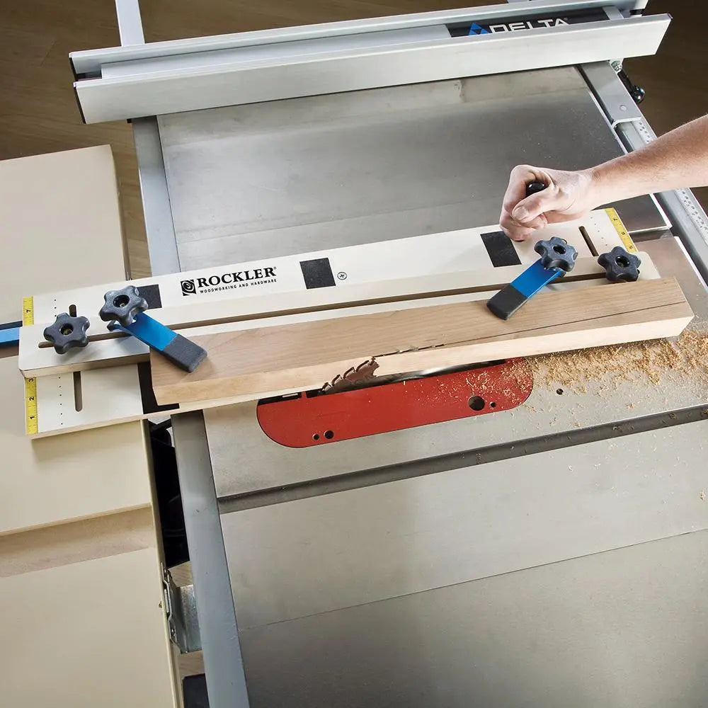 Rockler Taper / Straight-Line Jig 787 x 197mm (31-5/8" 7-3/4") 942321  White Rose Tools