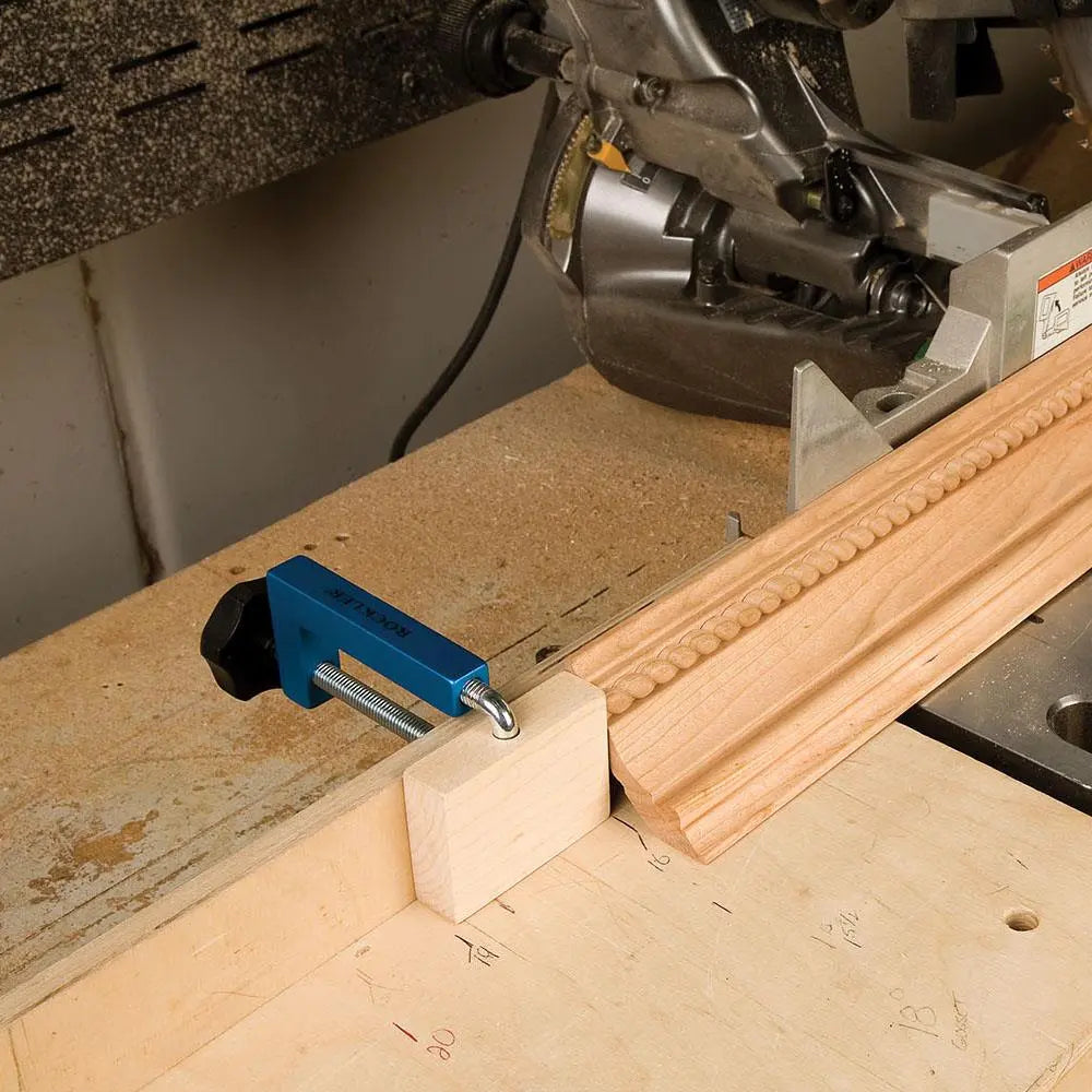 Rockler Universal Fence Clamps 2pk 433225  White Rose Tools