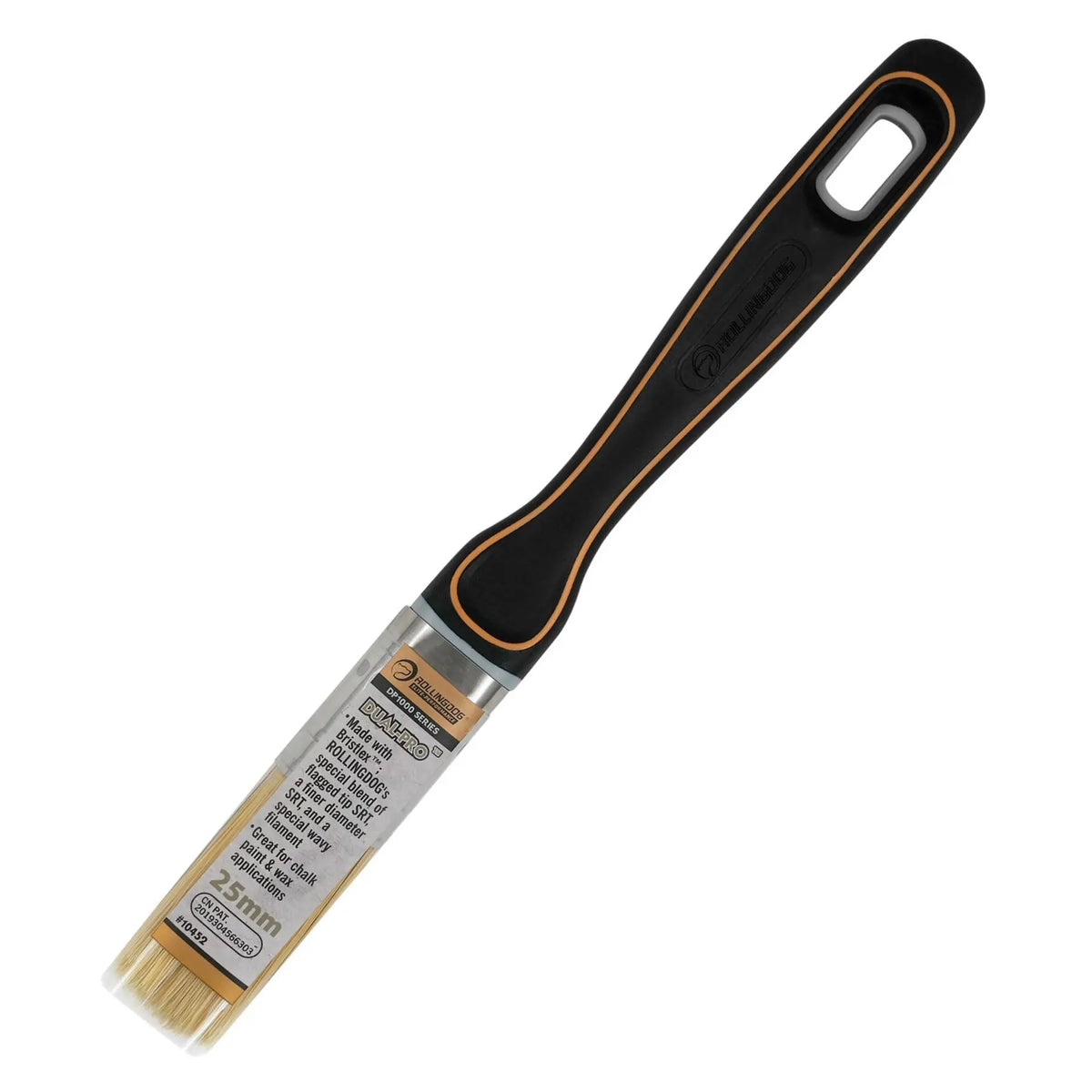 Rollingdog Dual-Pro DP1000 Paint Brush 25mm 07823  White Rose Tools