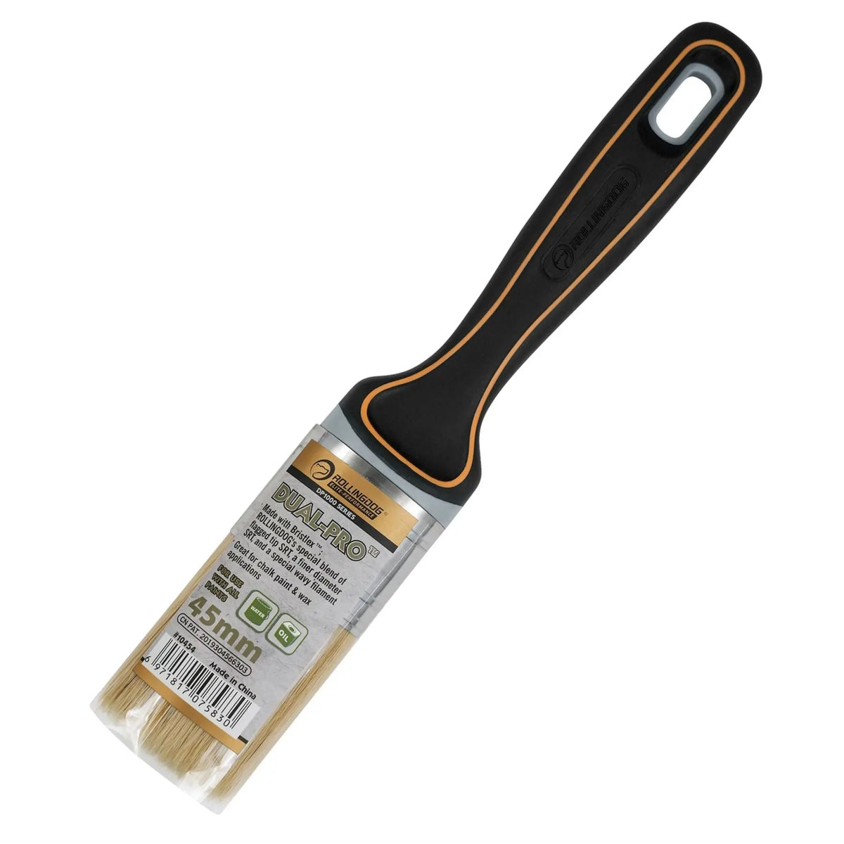 Rollingdog Dual-Pro DP1000 Paint Brush 45mm 07988  White Rose Tools