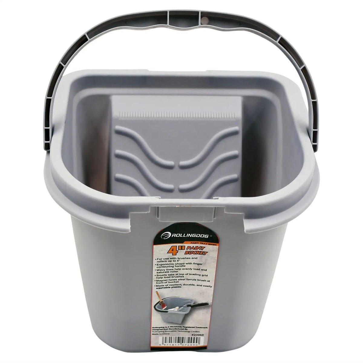 Rollingdog PAINTER-PRO™ Paint Bucket 4"/100mm 08714  White Rose Tools