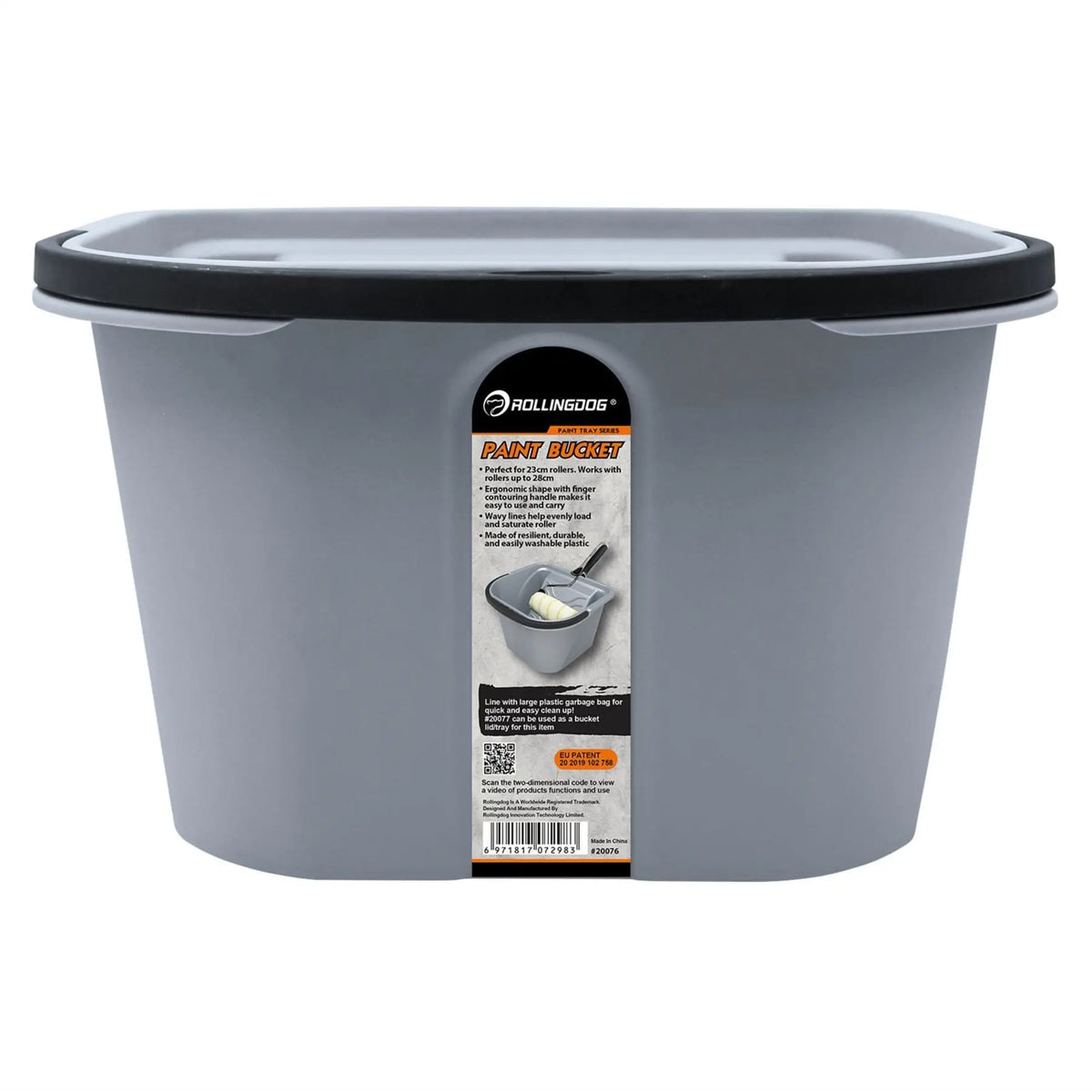 Rollingdog PAINTER-PRO™ Paint Bucket 9"/230mm 08900  White Rose Tools