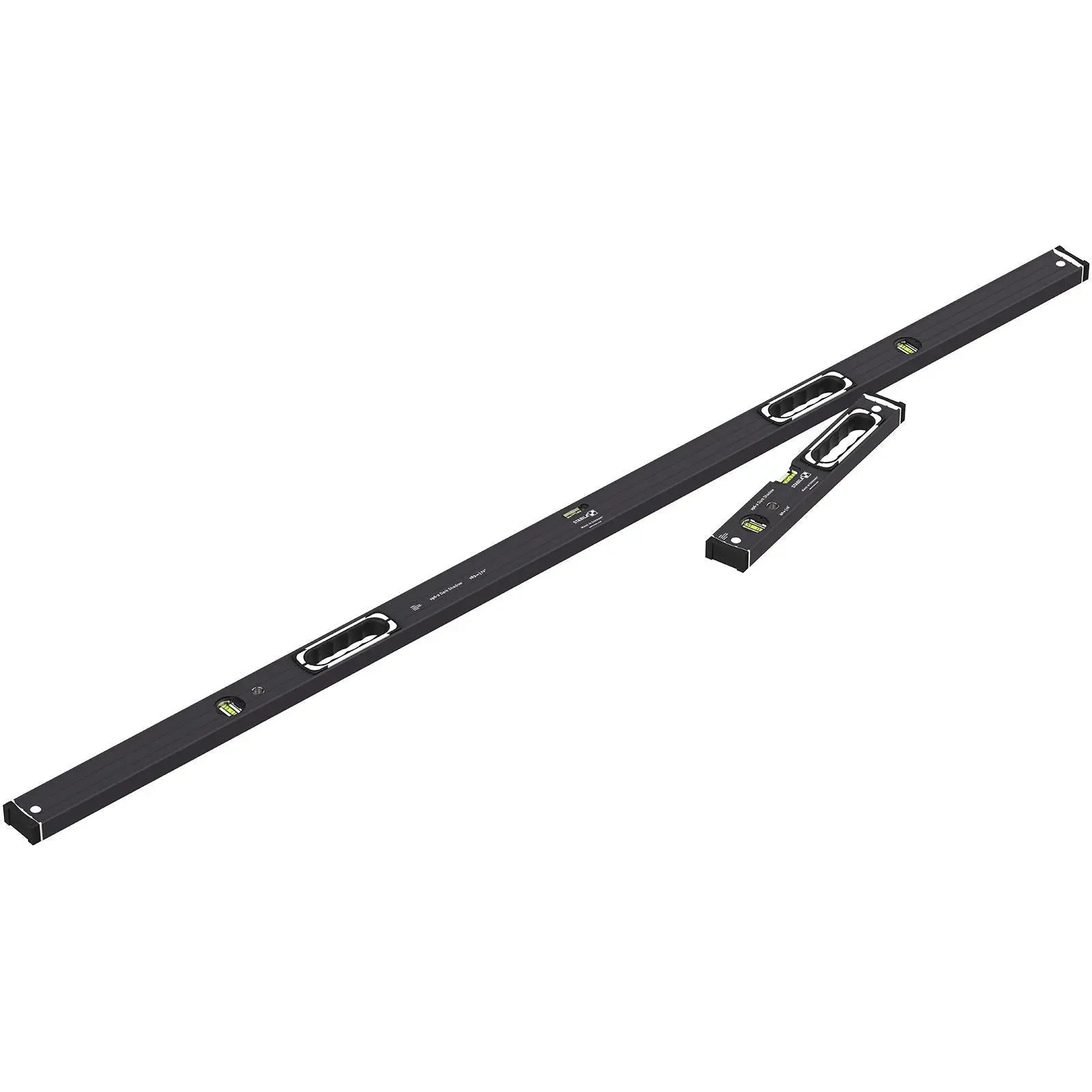 STABILA Dark Shadow Type 196-2 Spirit Level Set 4 Pack 40cm 61cm 122cm 183cm Limited Edition  White Rose Tools