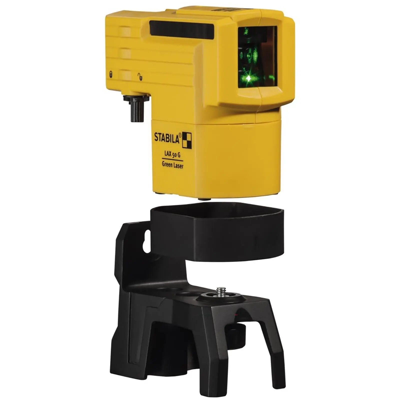 STABILA LAX 50 G Cross Line Laser Level Self Levelling 19110  White Rose Tools