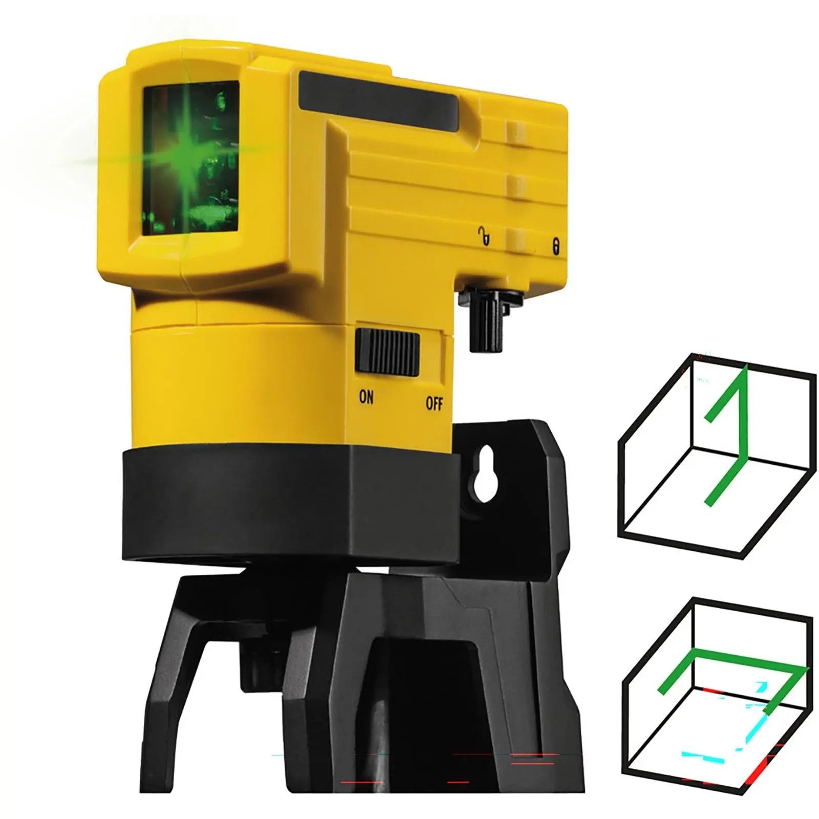 STABILA LAX 50 G Cross Line Laser Level Self Levelling 19110  White Rose Tools