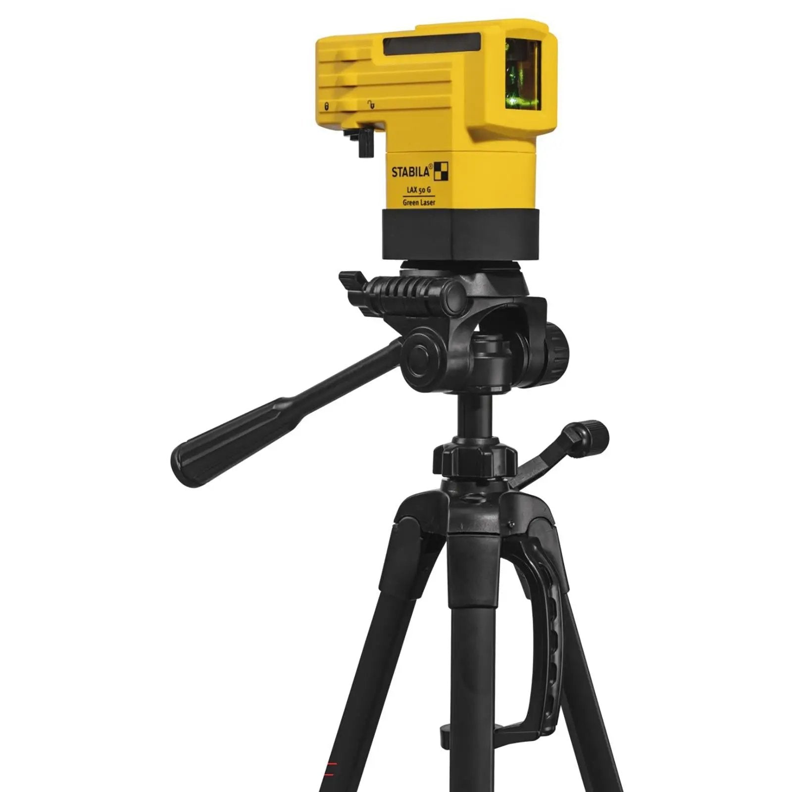 STABILA LAX 50 G Cross Line Laser Level Self Levelling 19110  White Rose Tools