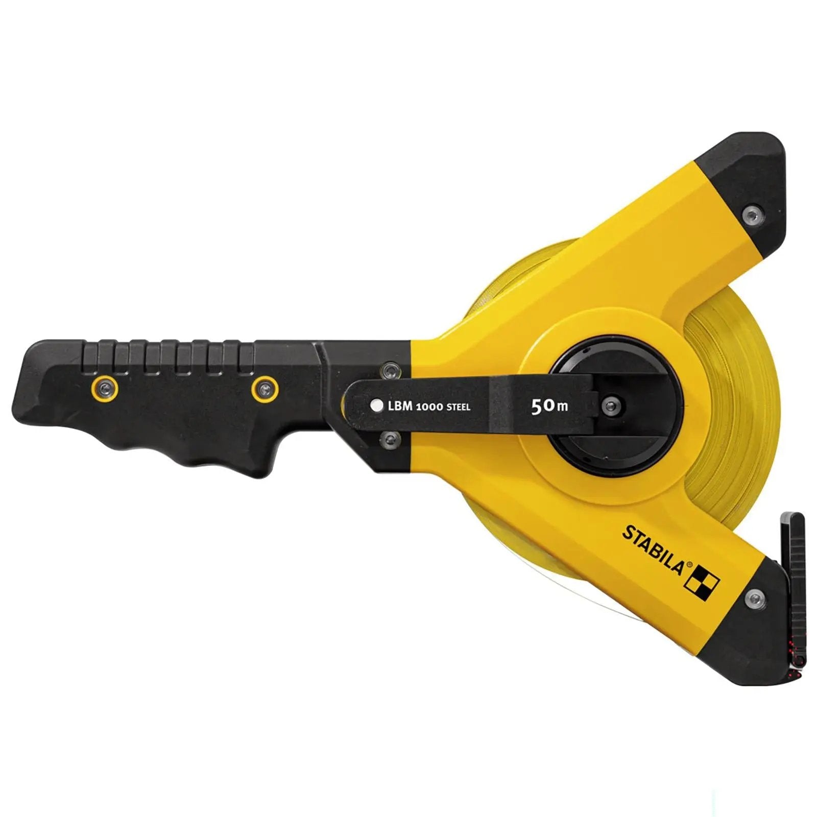 STABILA LBM 1000 STEEL Open Reel Tape Measure Steel Blade - Choose Size  White Rose Tools