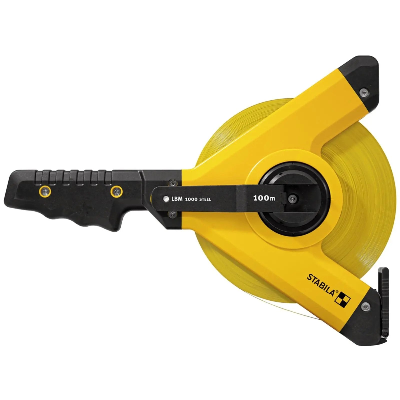 STABILA LBM 1000 STEEL Open Reel Tape Measure Steel Blade - Choose Size  White Rose Tools