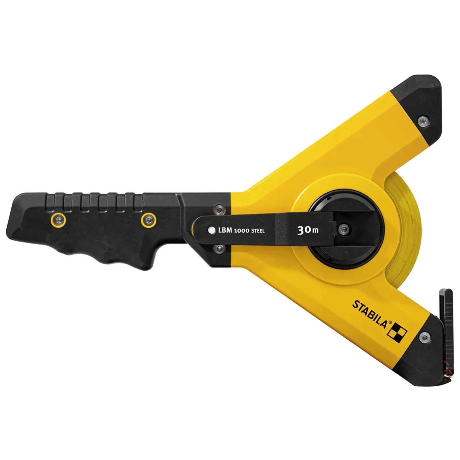 STABILA LBM 1000 STEEL Open Reel Tape Measure Steel Blade - Choose Size  White Rose Tools