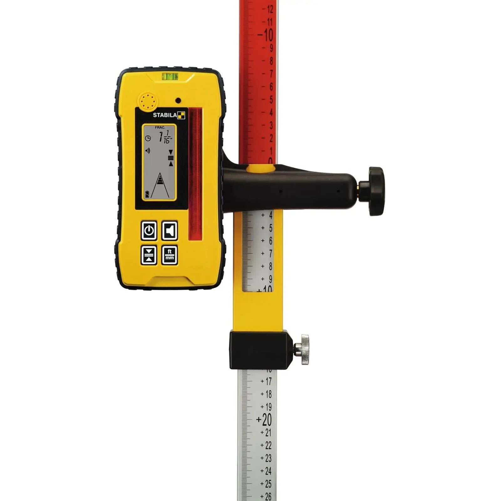 STABILA NL Levelling Rod 240cm for Laser Level Receiver 07468  White Rose Tools