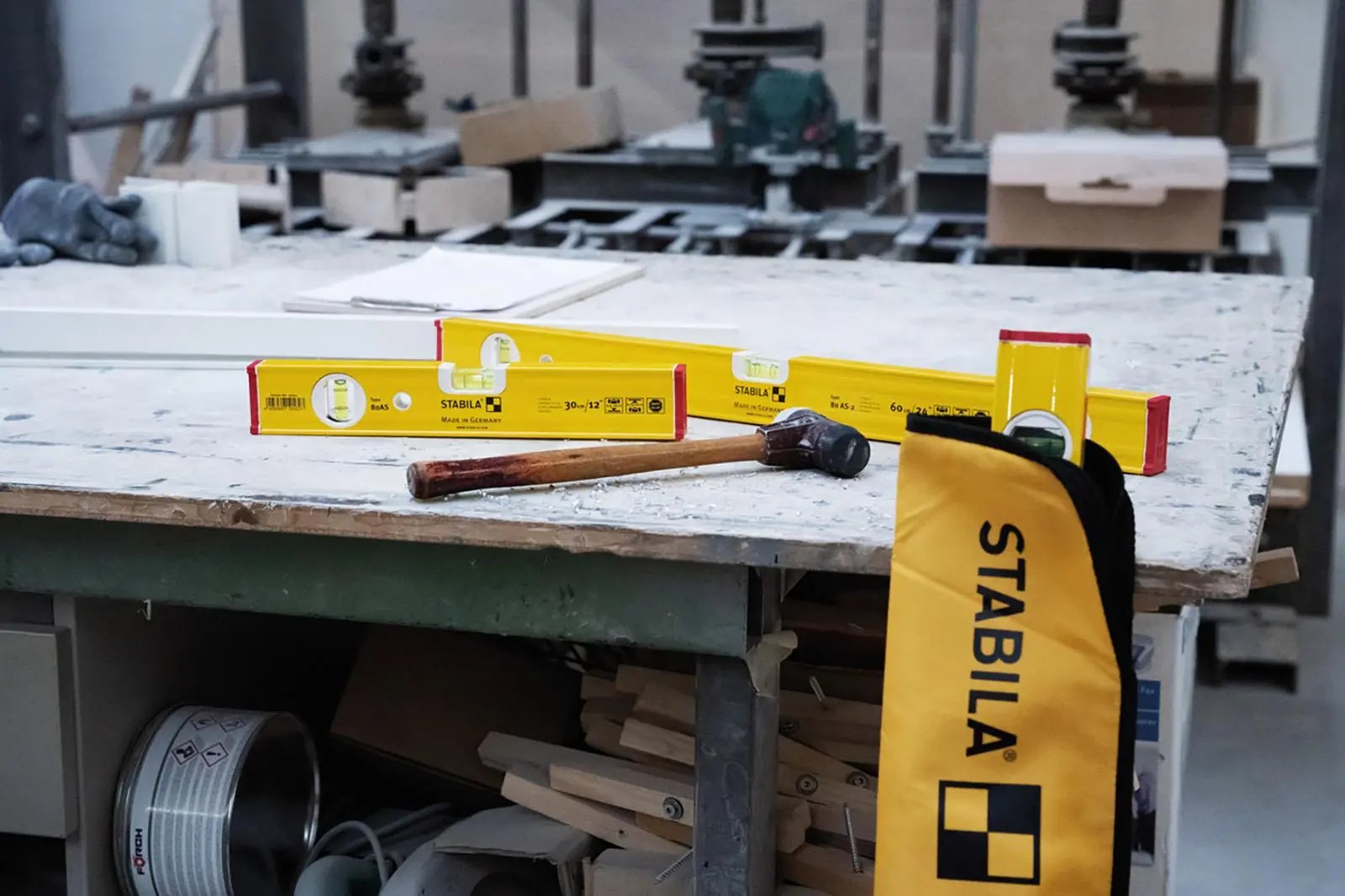 STABILA PRO SET 80 AS Spirit Level Set 30cm 60cm 120cm Levels in Case 19714  White Rose Tools