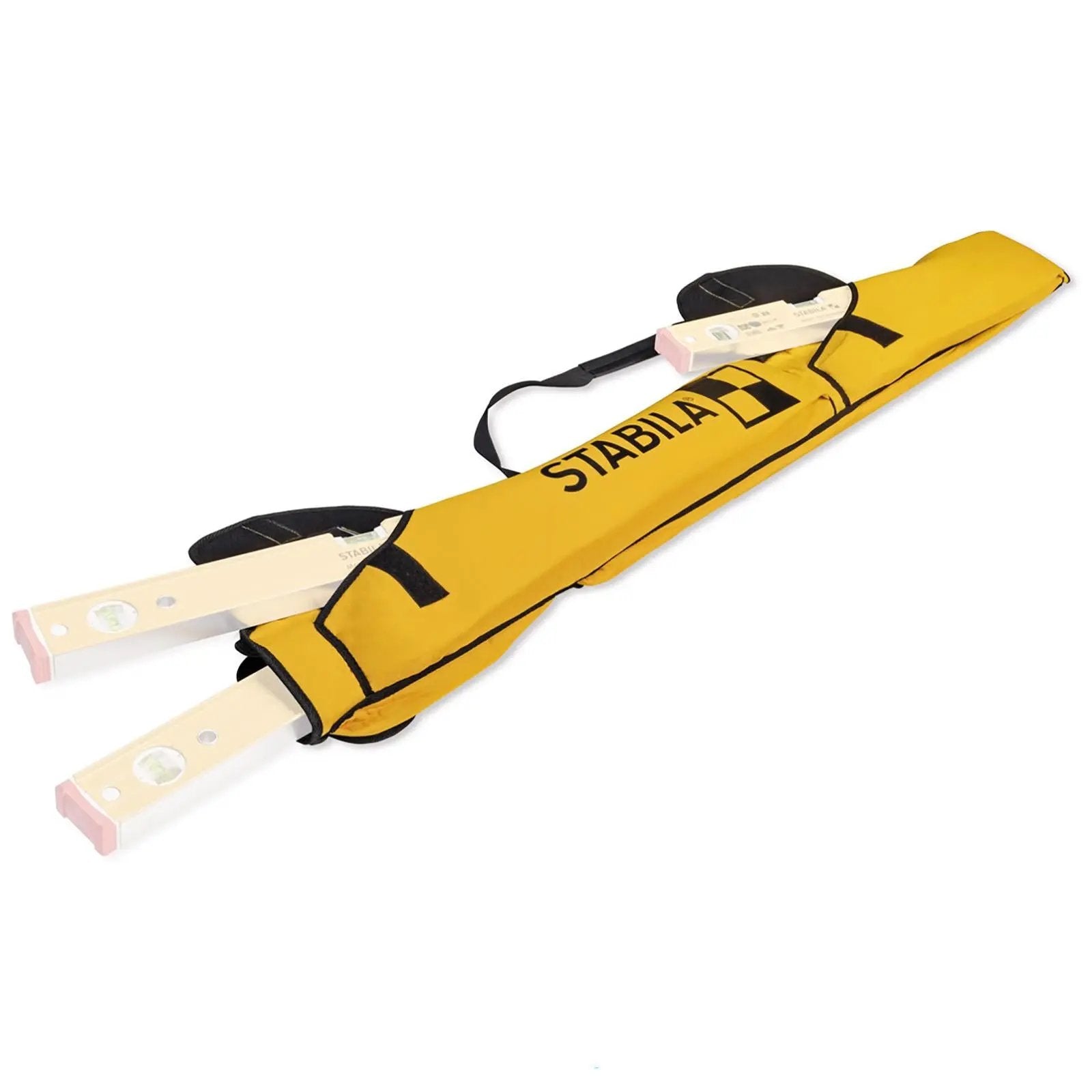 STABILA Type 80 AS Spirit Level Set 5 Piece with Level Bag (20cm, 40cm, 60mm, 90cm, 120cm)  White Rose Tools