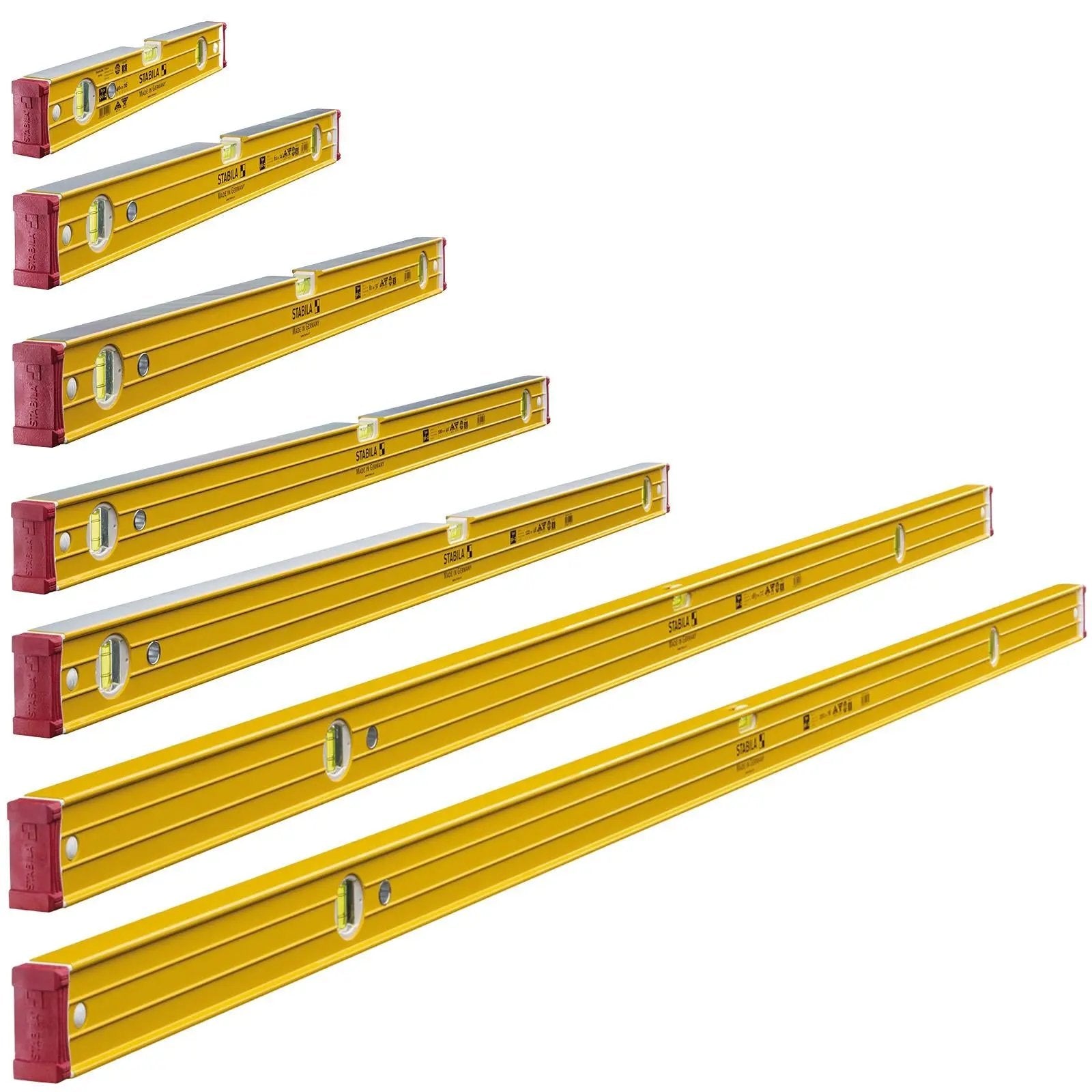 STABILA Type 96-2 Spirit Level - Choose Size  White Rose Tools