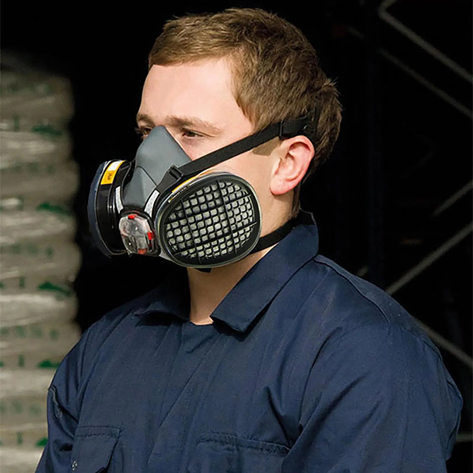 Scan Twin Half Mask Respirator with A1 Cartridges 