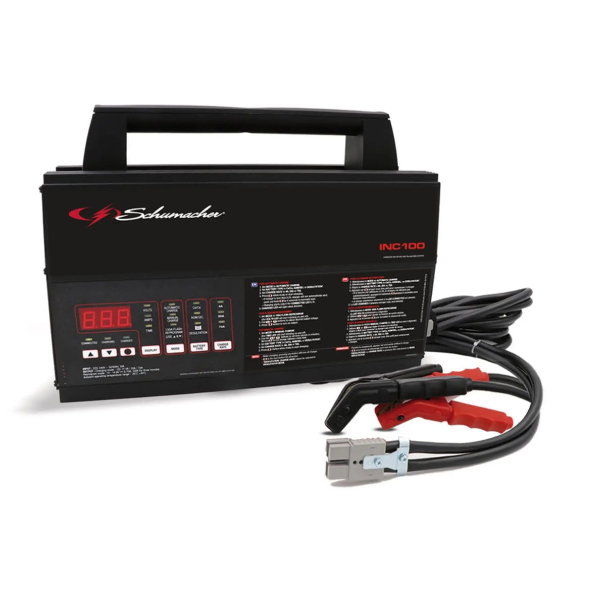 Schumacher® INC100 100A Flash Reprogrammer/Power Supply with Battery Support 12V 32185  White Rose Tools