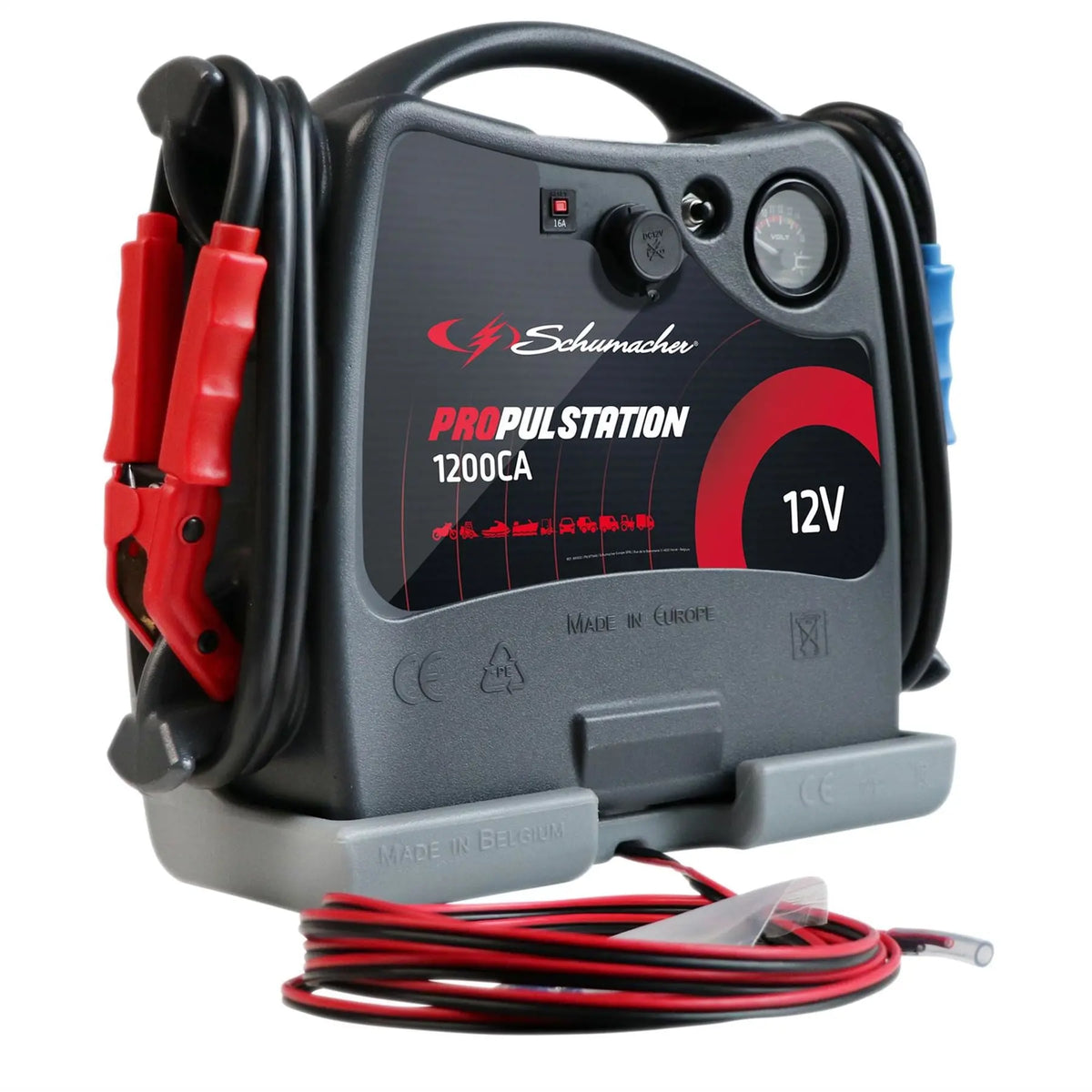 Schumacher® Propulstation 12V Start Booster and Docking Station 1200CA 13611  White Rose Tools