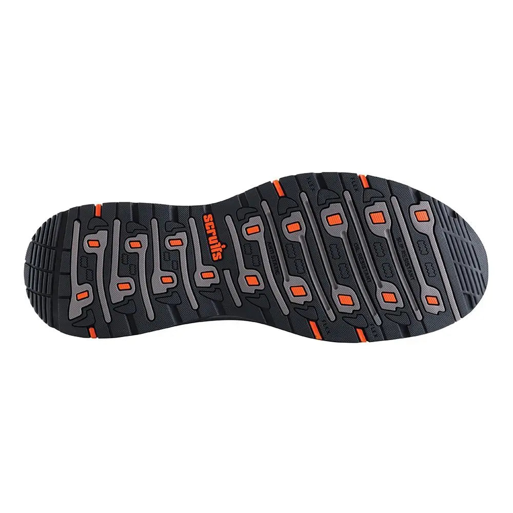 Scruffs Argon Safety Trainers Black - Choose Size  White Rose Tools