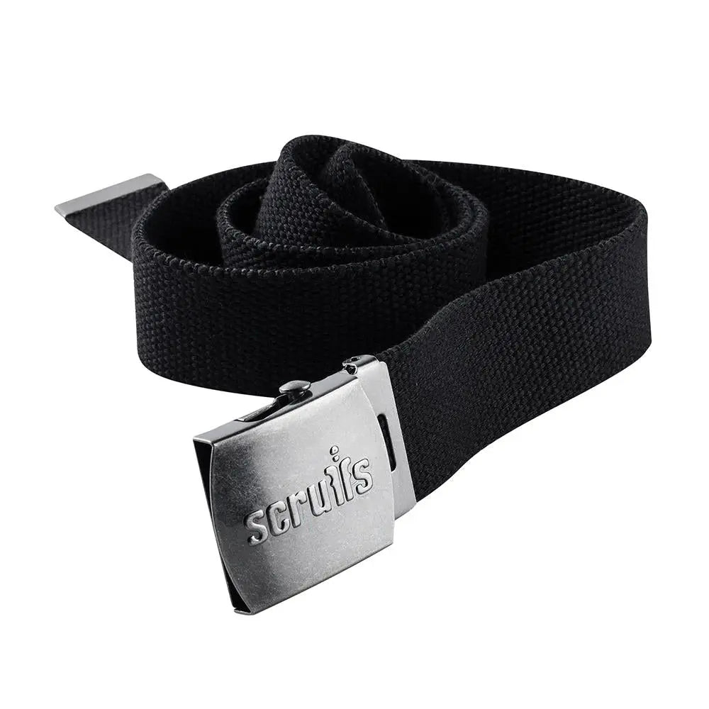 Scruffs Clip Belt Black One Size T50304  White Rose Tools