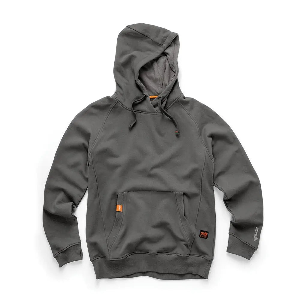 Scruffs Eco Worker Hoodie Graphite - Choose Size  White Rose Tools