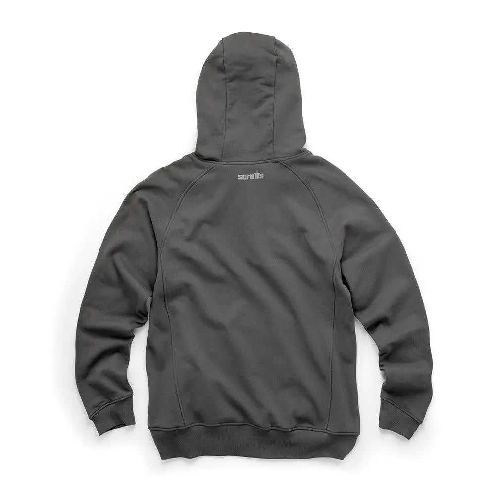 Scruffs Eco Worker Hoodie Graphite - Choose Size  White Rose Tools